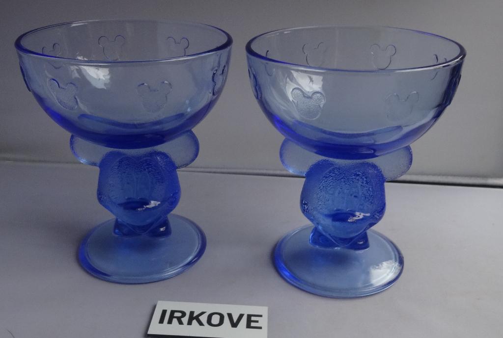 MICKEY MOUSE SCHAALTJES * 2 Stuks *, Verzenden, Nieuw, Overige stijlen, Glas