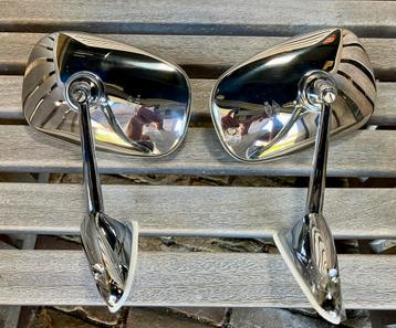 Chrome oldtimer spiegels Cipa origineel beschikbaar voor biedingen