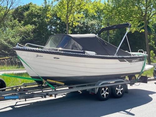 CREMO S21 by CRESCENT & YAMAHA F20 PK, Watersport en Boten, Sloepen, Gebruikt, 10 tot 30 pk, 6 meter of meer, Buitenboordmotor