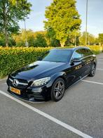 Mercedes-Benz C-Klasse C220 d AMG 194pk 9G-TRONIC 2019 Zwart, Auto's, Mercedes-Benz, Automaat, Achterwielaandrijving, 1800 kg