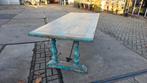 Zeer mooie originele Franse boeren eettafek 230 cm, Antiek en Kunst, Antiek | Meubels | Tafels, Ophalen