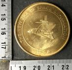 Herinneringsmunt Kennedy Space Center Florida ca 1980 (R2, Postzegels en Munten, Penningen en Medailles, Verzenden, Overige materialen