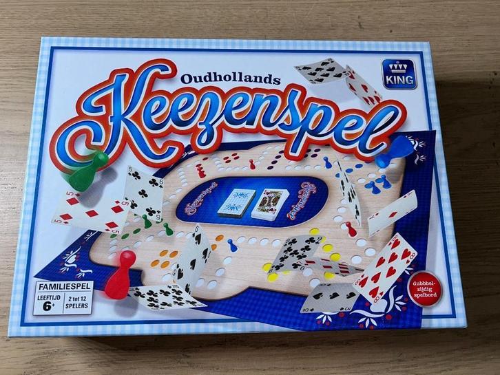 Oudhollands Keezenspel Bordspel, Hobby en Vrije tijd, Gezelschapsspellen | Bordspellen, Zo goed als nieuw, Ophalen of Verzenden
