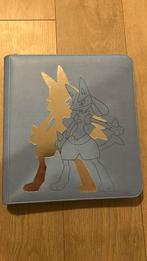 Ultra Pro Elite Series 12 Pocket Zippered Binder Lucario, Hobby en Vrije tijd, Ophalen of Verzenden, Zo goed als nieuw