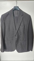 PAK01: tweedelig pak - zwart/bruin - Canda, maat 25, Kleding | Heren, Kostuums en Colberts, Maat 48/50 (M), Zwart, Ophalen of Verzenden