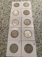 Set Wilhelmina guldens 1922-1943, Ophalen, 1 gulden, Setje, Zilver