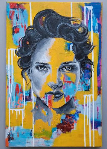 canvas schilderij beschikbaar voor biedingen