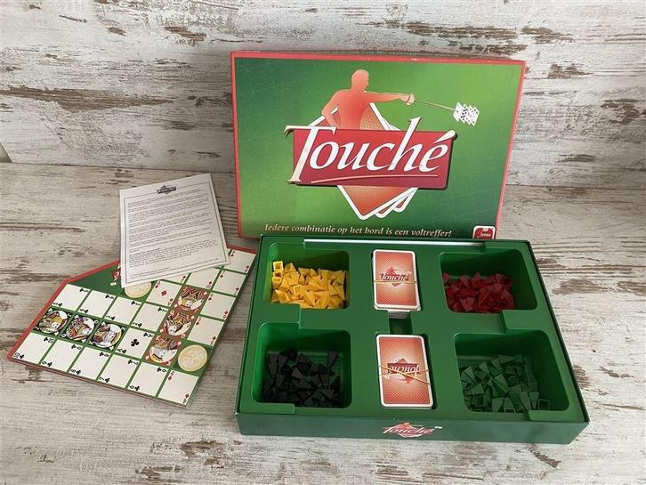 Touche iedere combinatie op het bord is een voltreffer [s819, Hobby en Vrije tijd, Gezelschapsspellen | Bordspellen, Zo goed als nieuw