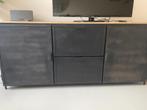 Buffetkast van Firma hout en staal, Huis en Inrichting, Ophalen, Gebruikt, 150 tot 200 cm, Eikenhout