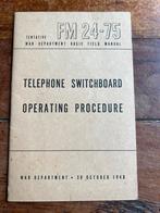 WO2 Amerikaans voorschrift telefooncentrale veldtelefoon '43, Verzenden, Nederland