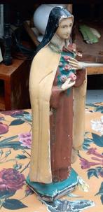 Antiek Theresia beeld 42 cm, Antiek en Kunst, Ophalen of Verzenden