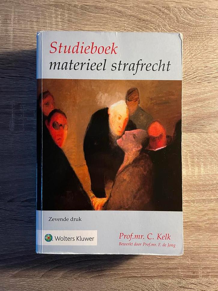 Studieboek Materieel Strafrecht (zevende druk), Boeken, Studieboeken en Cursussen, Gelezen, WO, Alpha, Ophalen of Verzenden