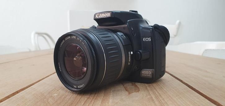 Canon EOS 400D 18-55mm spiegelreflex / DSLR camera, Audio, Tv en Foto, Fotocamera's Digitaal, Spiegelreflex, Canon, Geen optische zoom