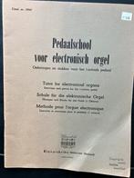 Pedaalschool elektronisch orgel Klavarskribo bladmuziek Bach, Muziek en Instrumenten, Bladmuziek, Ophalen of Verzenden