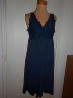 nachthemd  / onderjurk  maat  large , Kleding | Dames, Ondergoed en Lingerie, Verzenden, Blauw, Nachtkleding