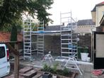 Rolsteiger Combinatie te Koop 12 m2 plateau, Doe-het-zelf en Verbouw, Steigers, Ophalen, Gebruikt, Rolsteiger of Kamersteiger