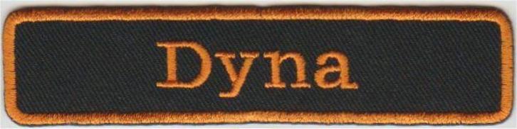 Harley Davidson Dyna stoffen opstrijk patch embleem #1, Motoren, Accessoires | Overige, Nieuw, Ophalen of Verzenden