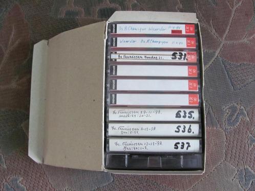 10 Maxell UR 90 cassettebandjes type 1 normaal tape doosje, Cd's en Dvd's, Cassettebandjes, Gebruikt, Origineel, 2 t/m 25 bandjes