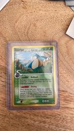 Snorlex reverse holo Pokémon kaart, Ophalen of Verzenden, Zo goed als nieuw, Losse kaart