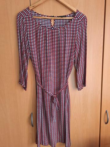 King Louie Viscose Jurk M - Oud Roze/Blauw beschikbaar voor biedingen