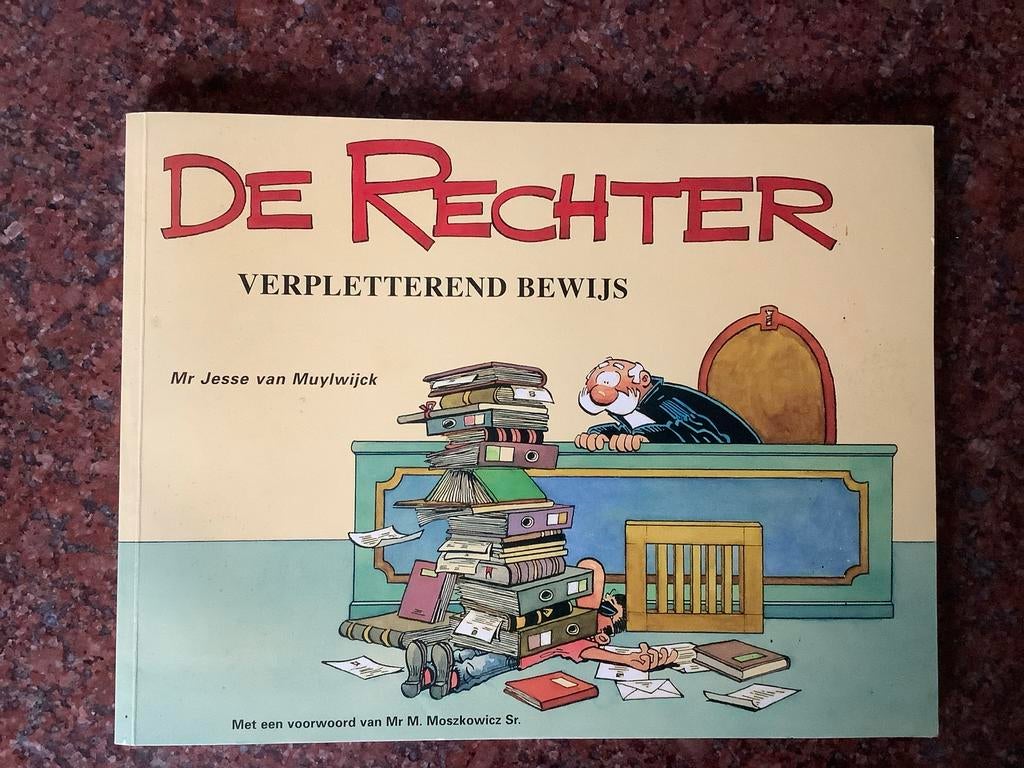 De Rechter - Verpletterend Bewijs - Jesse van Muylwijck, Boeken, Ophalen of Verzenden, Zo goed als nieuw