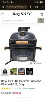 Berghof 16 inch keramische BBQ (incl. plate setter)!, Tuin en Terras, Houtskoolbarbecues, Ophalen, Zo goed als nieuw