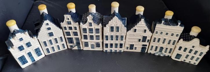 Te koop 8 KLM Huisjes Bols   76-77-78-80-81-82-83-90, Verzamelen, KLM Huisjes, Zo goed als nieuw, 61 t/m 80, Ophalen of Verzenden