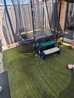 Salto trampoline 214x153, Kinderen en Baby's, Speelgoed | Buiten | Trampolines, Ophalen, Zo goed als nieuw