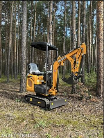 MINIGRAAFMACHINE KINGWAY VIP12 3 JAAR garantie 3x graafbak beschikbaar voor biedingen