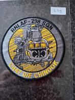 Patch 298 Squadron CH47 D/F Chinook, Ophalen of Verzenden, Nieuw, Patch, Badge of Embleem