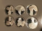 6x zilver Ned.Koningshuis. Elk 25 gr .925, voor spotprijs(3), Ophalen of Verzenden, Zilver