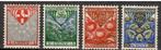 Nederland - NVPH 199-202a*  verticaal watermerk [1926], Verzenden, T/m 1940