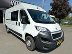 Peugeot Boxer 335 2.2 BlueHDi 140 L3H2 Premium Camera Airco, Auto's, Voorwielaandrijving, Stof, Gebruikt, 4 cilinders