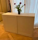 Witte ikea havsta houten buffetkast ca 120x47x60 (bxdxh), Ophalen, Zo goed als nieuw, Minder dan 100 cm, Grenenhout