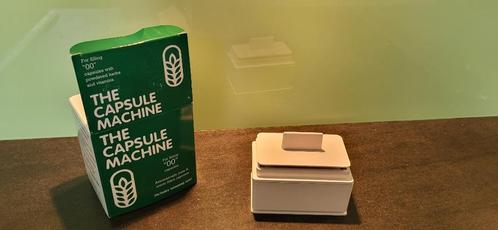 The capsule machine met capsules, Witgoed en Apparatuur, Persoonlijke-verzorgingsapparatuur, Gebruikt, Overige typen, Ophalen of Verzenden