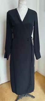 Monki lange jurk maat 36, Zwart, Ophalen of Verzenden, Zo goed als nieuw, Maat 36 (S)