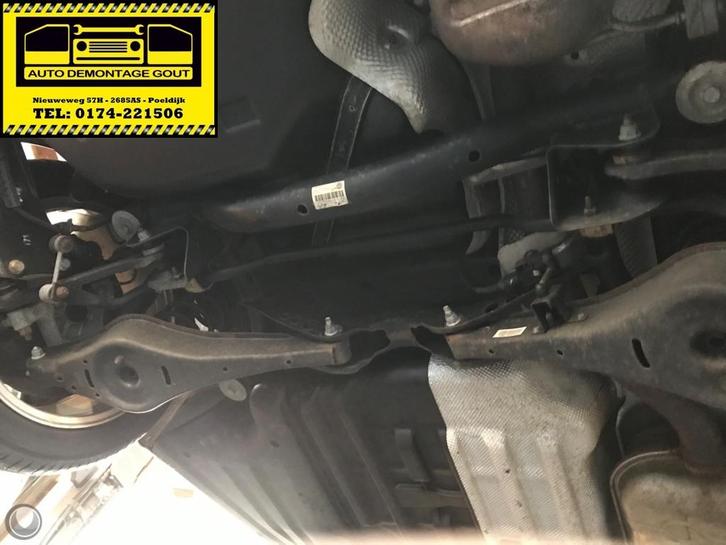 Volkswagen Passat B6 B7 ('05-'14) Achteras Wielophanging As, Auto-onderdelen, Ophanging en Onderstel, Volkswagen, Gebruikt, Ophalen of Verzenden