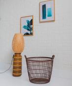 Vintage Draadstalen Aardappelmand Industrieel Design metaal, Ophalen, Gebruikt