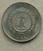 Polen, 10 zlotych 1969, Postzegels en Munten, Munten | Europa | Niet-Euromunten, Ophalen of Verzenden, Polen, Losse munt