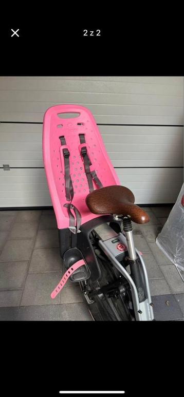 Fietsstoel Yepp compleet met adapter! beschikbaar voor biedingen