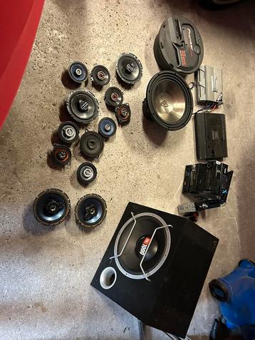Auto audio van alles wat subwoofer radio speakers beschikbaar voor biedingen