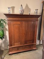 Massief Eikenhouten Toogkast, Huis en Inrichting, Gebruikt, 100 tot 150 cm, Eikenhout, Ophalen of Verzenden