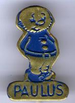 Paulus de Boskabouter blauw op koper speldje ( S_151a ), Verzenden, Nieuw, Figuurtje, Speldje of Pin