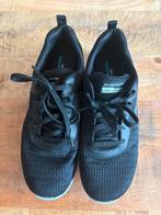 Skechers gymschoenen maat 38 (valt als 37) zwart witte zool, Ophalen of Verzenden, Gebruikt, Overige typen, Overige merken