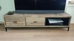 Tv meubel, Ophalen, 150 tot 200 cm, Eikenhout, Zo goed als nieuw