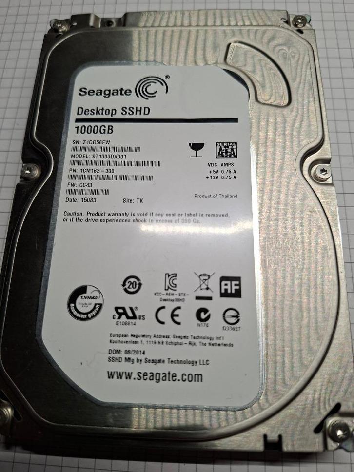 DIVERSE HARDE SCHIJVEN TBV PC, Computers en Software, Harde schijven, Gebruikt, Desktop, Extern, SSD, SATA, Ophalen of Verzenden