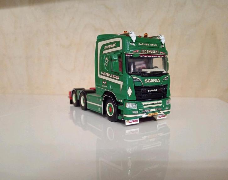 Scania Next Gen Karsten Jensen WSI, Hobby en Vrije tijd, Modelauto's | 1:50, Nieuw, Bus of Vrachtwagen, Wsi, Ophalen of Verzenden