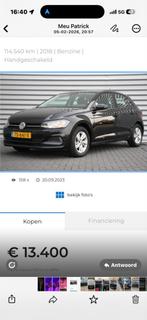Volkswagen Polo 1.0 TSI 95pk 2018 Zwart, Auto's, Volkswagen, Particulier, 999 cc, Polo, Hatchback