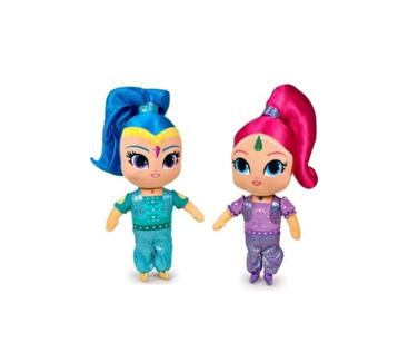 Shimmer & Shine knuffels set van 2 stuks XL 44cm groot beschikbaar voor biedingen