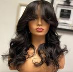 Echt haar ear to ear front lace 18 inches, Ophalen, Zo goed als nieuw, Pruik of Haarverlenging